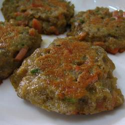 鸡蛋火腿藕饼的做法[图]