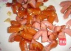 四季豆脆皮肠的做法图解1