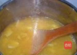 南瓜百合羹的做法图解13