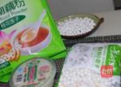 桂花赤豆酒酿元宵的做法图解2