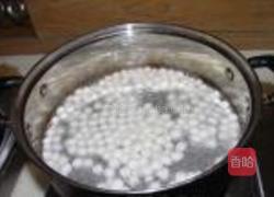 桂花赤豆酒酿元宵的做法图解4