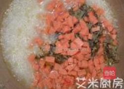 火腿肠婆婆丁菜干粥的做法图解5