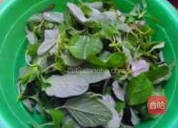 苋菜炒鸡蛋的做法图解1