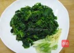 苋菜炒鸡蛋的做法图解4