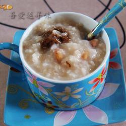 话梅花生粥的做法[图]