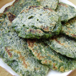 芹菜叶煎饼的做法[图]