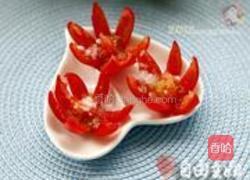 糖拌圣女果花儿的做法图解5
