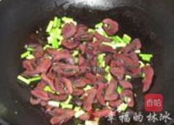 蒜苔腊腰花的做法图解5
