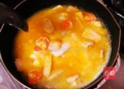 乳香南瓜海鲜的做法图解8