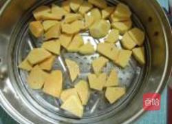 蜜汁红薯泥的做法图解2