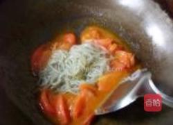 西红柿炒粉丝的做法图解7