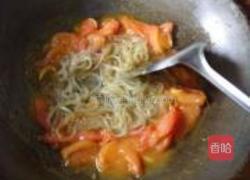 西红柿炒粉丝的做法图解8