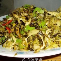 雪菜笋片的做法[图]