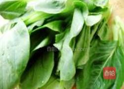 生炒油菜的做法图解1