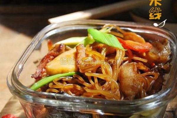 菇香小炒米线