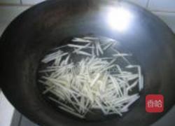 茭白金针菇的做法图解3