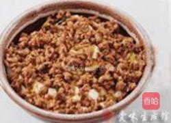 肉末蒸豆腐的做法图解5