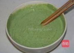 菠菜芝麻软饼的做法图解4