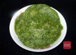菠菜芝麻软饼的做法图解8