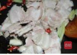 彩椒回锅肉的做法图解3