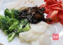 鲍鱼汁浸时蔬的做法图解2