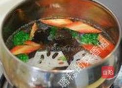 鲍鱼汁浸时蔬的做法图解5