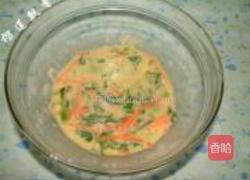 蔬菜鸡蛋饼的做法图解3