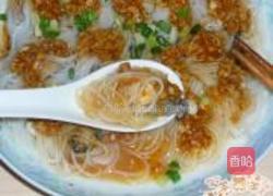 蒸米粉卷生蚝的做法图解6
