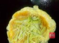 韭黄炒滑蛋的做法图解4