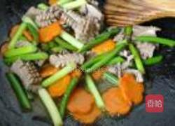 胡萝卜炒腰花的做法图解14