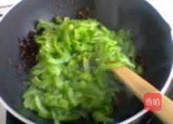腌菜炒苦瓜的做法图解10