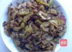 腌菜炒苦瓜的做法图解12