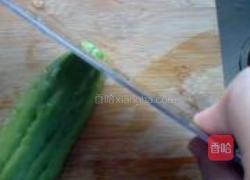 腌菜炒苦瓜的做法图解5