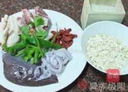 燕麦猪肝粥的做法图解1