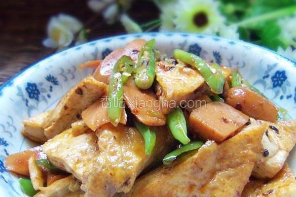 辣炒豆腐
