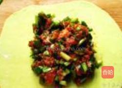 五花肉韭菜盒子的做法图解8