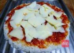 香肠米饭小披萨的做法图解7