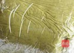 抹茶砂糖饼干的做法图解6