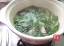 蔬菜肉片汤的做法图解6