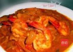 香辣咖喱虾的做法图解7