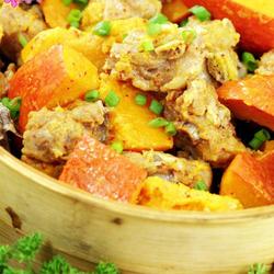 沙茶腐香南瓜排的做法[图]