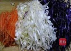 凉拌翡翠青紫包的做法图解5