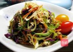 凉拌翡翠青紫包的做法图解8