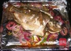 洋葱烤罗非鱼的做法图解5