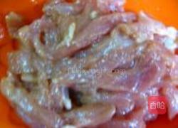 西芹豆干炒肉丝的做法图解3