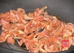 西芹豆干炒肉丝的做法图解4