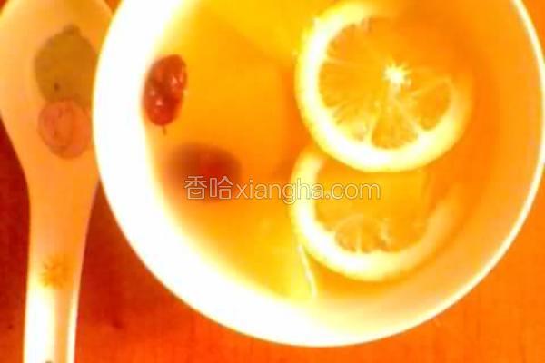 柠檬水果甜汤
