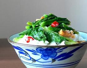 豆豉鲮鱼油麦菜[图]