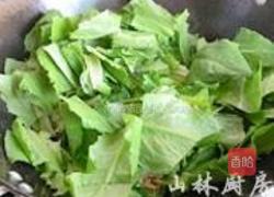 豆豉鲮鱼油麦菜的做法图解3