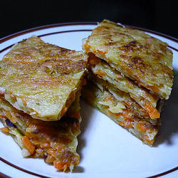 胡萝卜煎饼的做法[图]